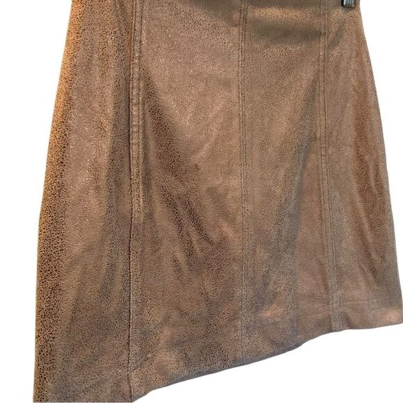 Free People Modern Femme Vegan Metallic Mini Skirt - Women’s XS - Picture 7 of 9